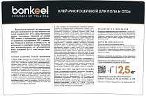 Клей многоцелевой Bonkeel Prof для пола и стен 2,5 кг. фото 2 | FLOORDEALER